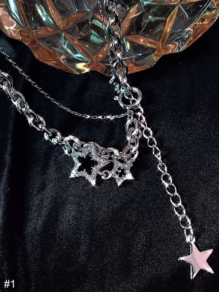 Silver Star Pendant Necklace - Kiwi Store