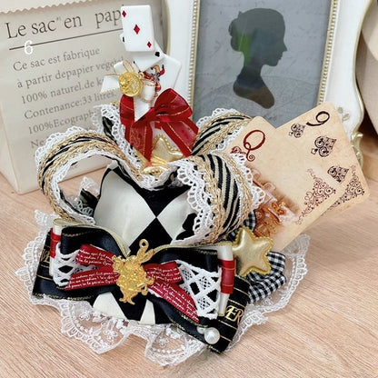 Alice im Wunderland Hut 6 Vibes Poker Optionen Krone Mini dekoriert