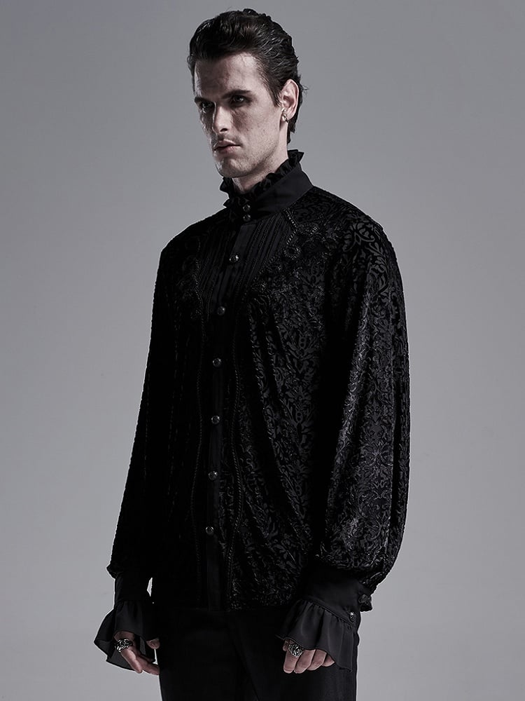 Black Men's Gorgeous Gothic Shirt