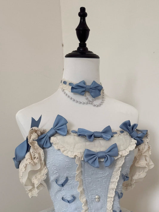 Lila Blau / Halsband