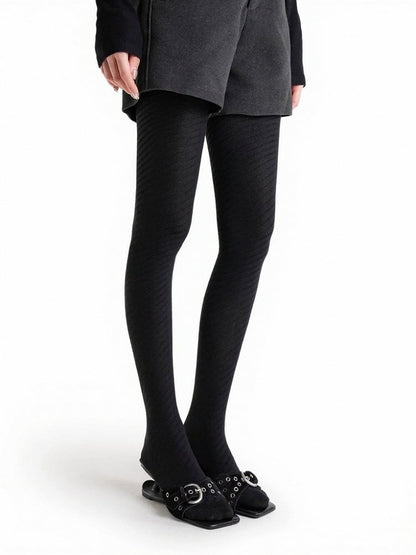 Solid Minimalist Vintage Tights - ModaSwings