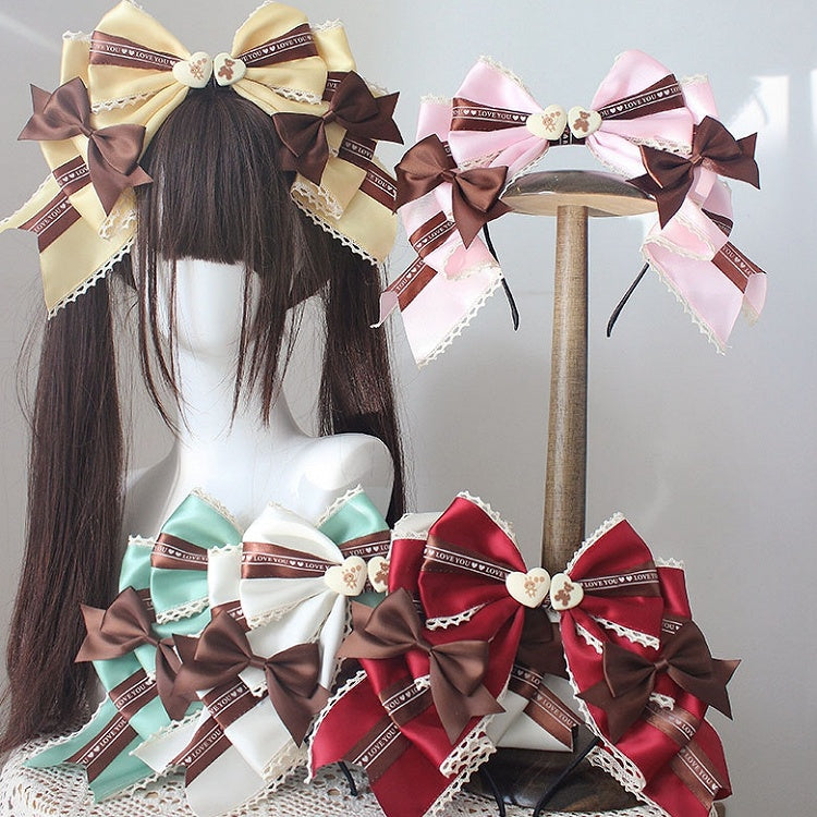 スイートロリータレーストリムボウノットKC