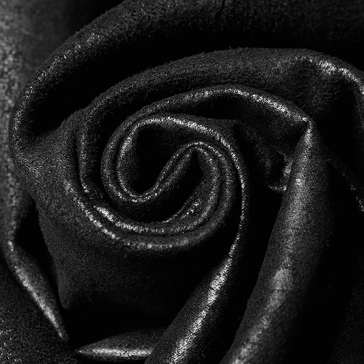 Armor Men's Vest Black Long Punk