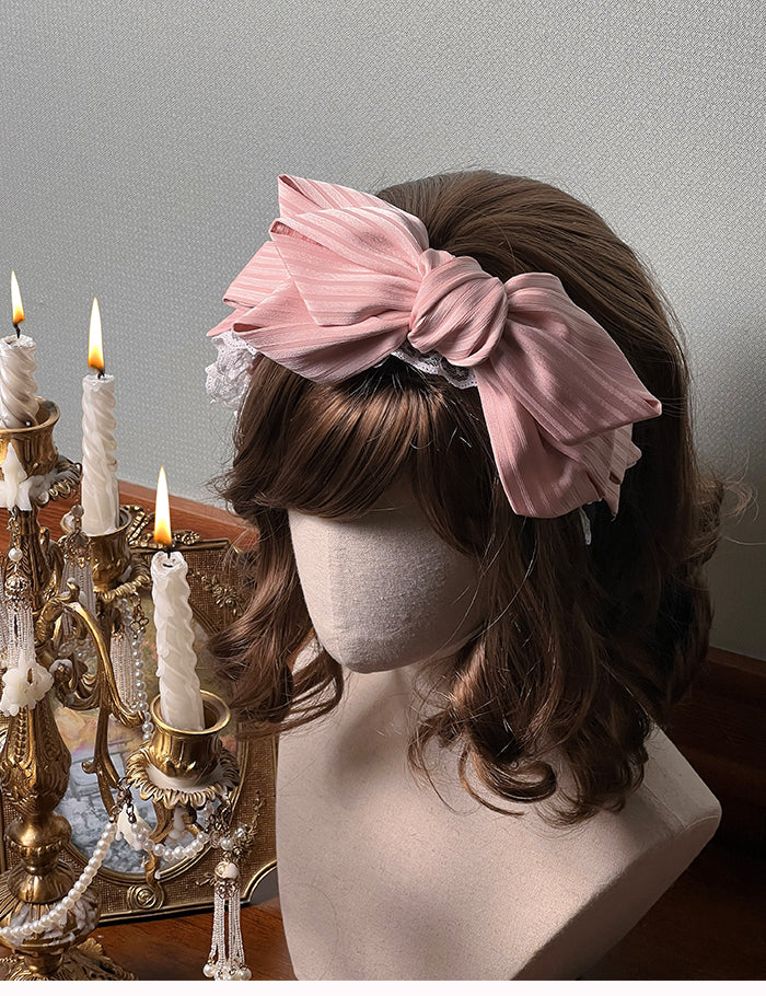 レッド / ブラック / ピンク / パープル / シャンパン リボン KC