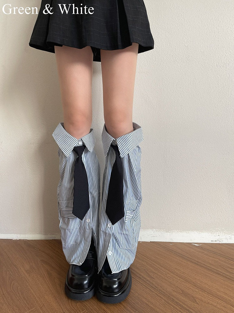 Design 4 Sleeves Options Leg Shirt-shaped Pattern Color Navy Striped