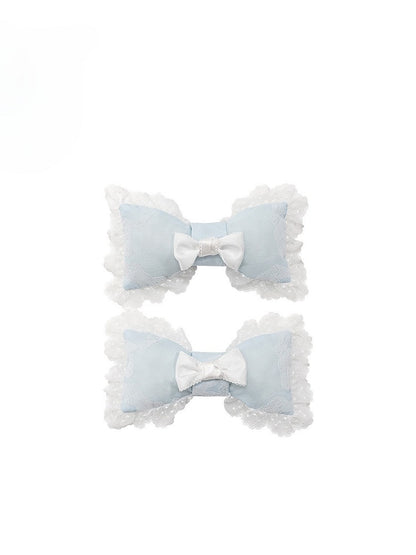 Bow Edging Options – Hairclips Lace with 4 Color Lolita Sweet