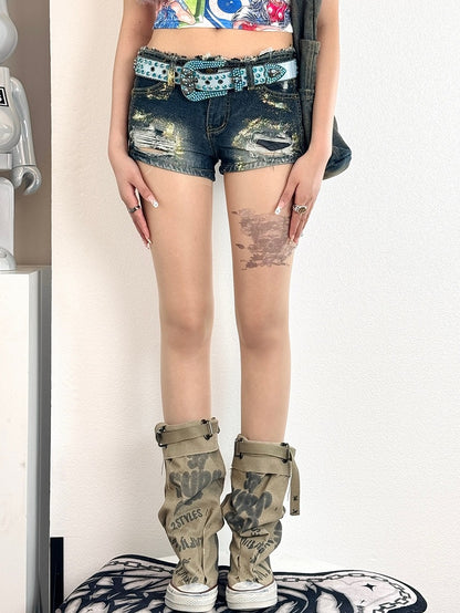 Print Bittersweet Strumpfhose Nude Skeleton