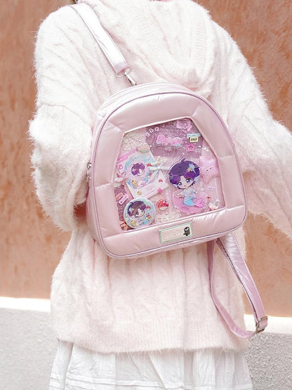 Pink Crossbody/Backpack Bag Ita Convertible