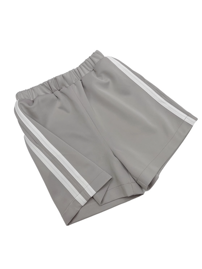 Kei Waist Gray Shorts Elastic Jirai