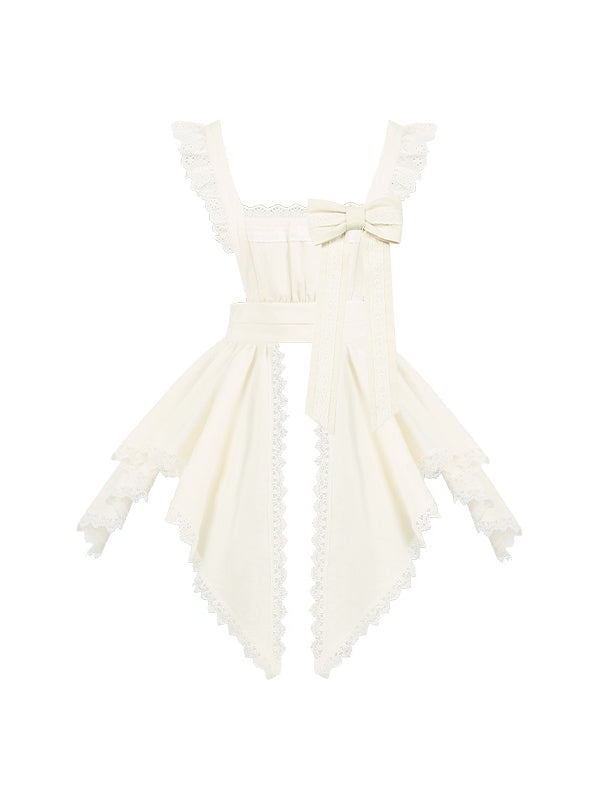Beige Maid Lolita Apron
