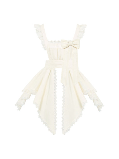 Beige Maid Lolita Apron