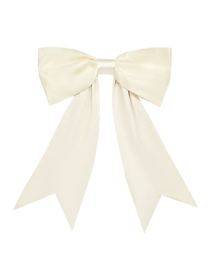 Beige Bow Gray Big Blue /