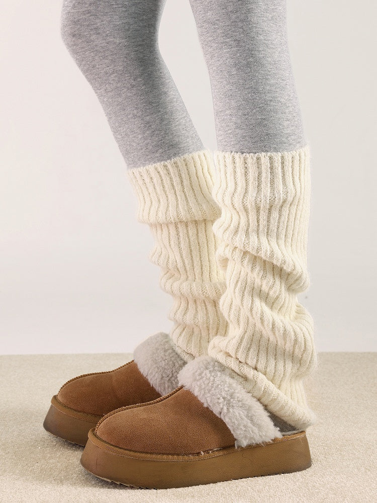Warm Vertical Warmers Pattern 4 Striped Colors Leg