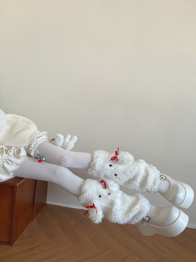 Bear Strawberry Garter Thigh Teddy