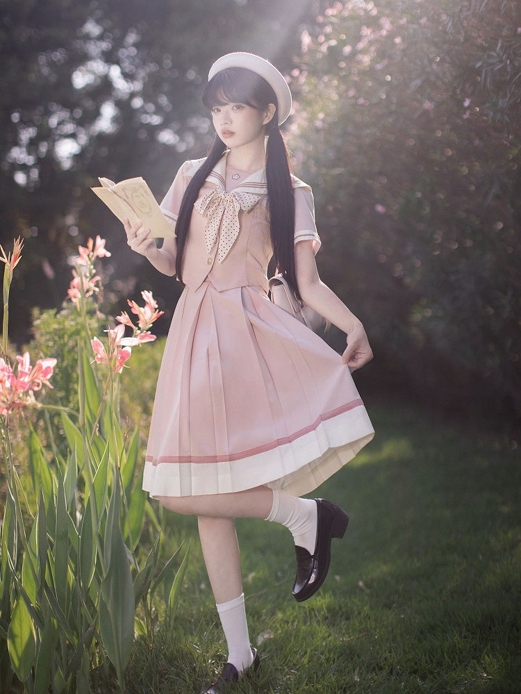 Brown Polka-dot Pattern Bow Tie