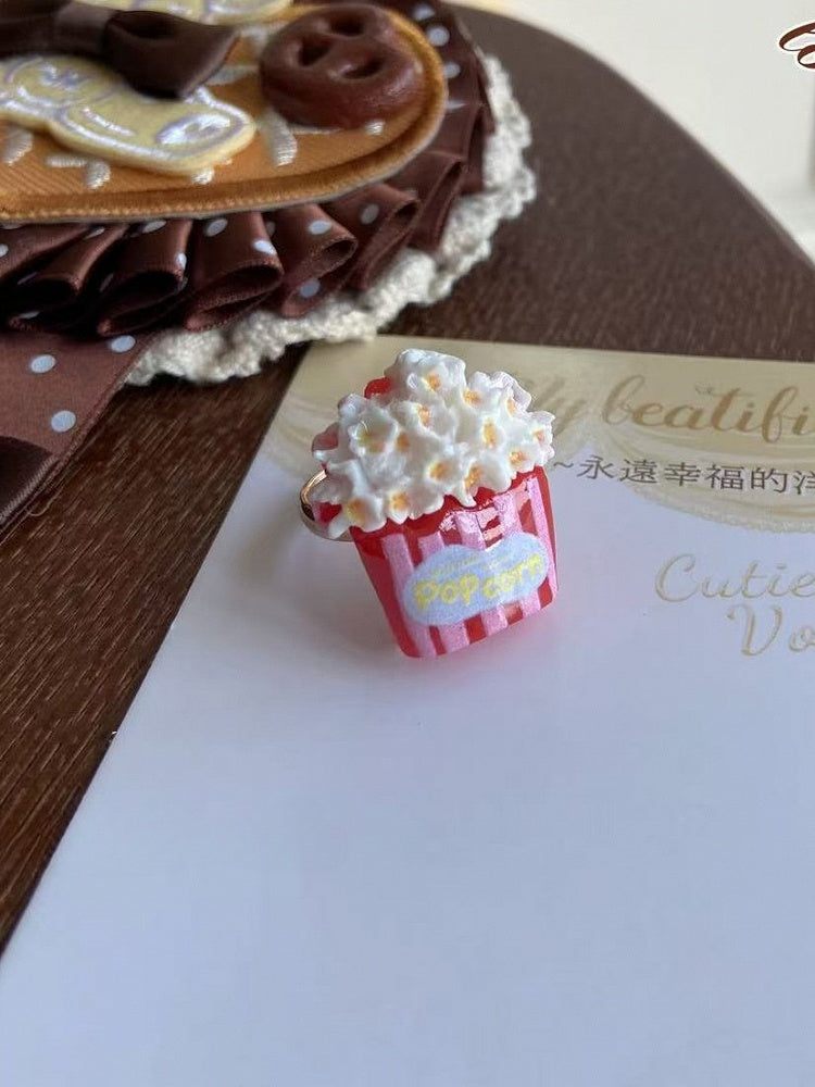 Mickey/Popcorn/Coffee/Cookie Ring Options 19