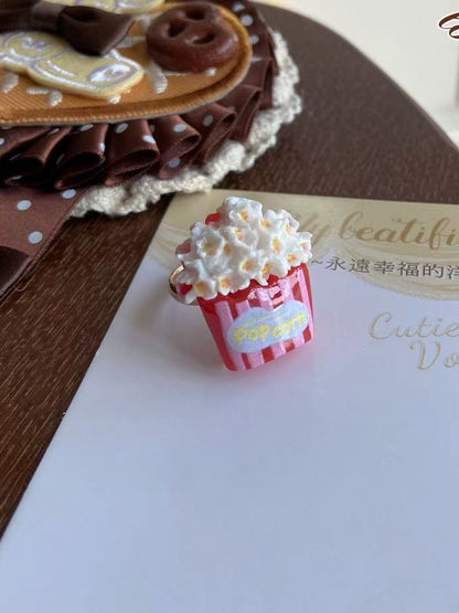 Mickey/Popcorn/Coffee/Cookie Ring Options 19