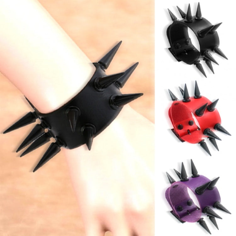 スタッドディテールパンクブレスレット