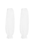 Sleeves White Detachable