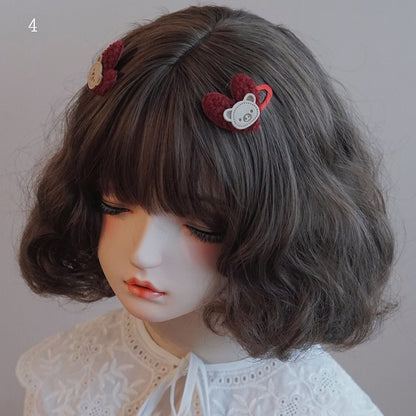 Red Hairclips 5 Options