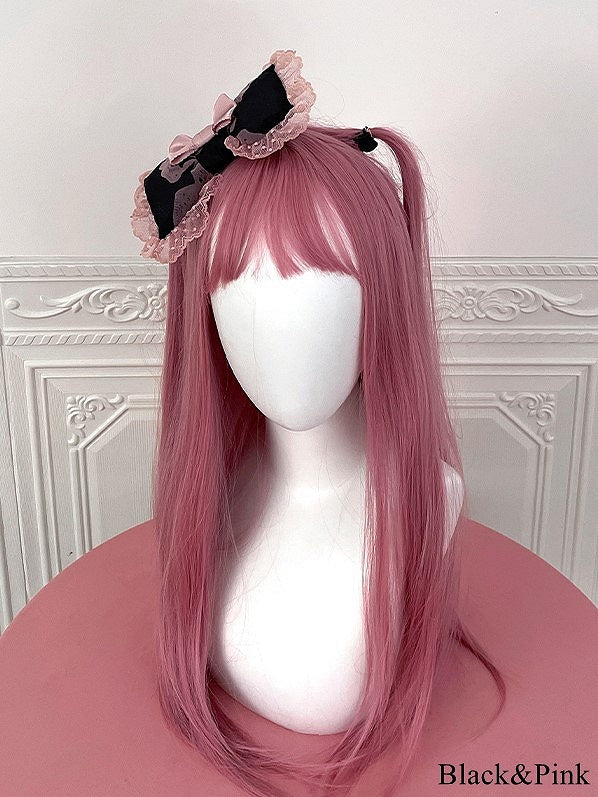 Bow Edging Options – Hairclips Lace with 4 Color Lolita Sweet