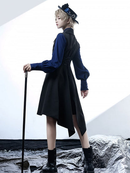 Lolita Weste Tail Fashion Ouji Schwarz