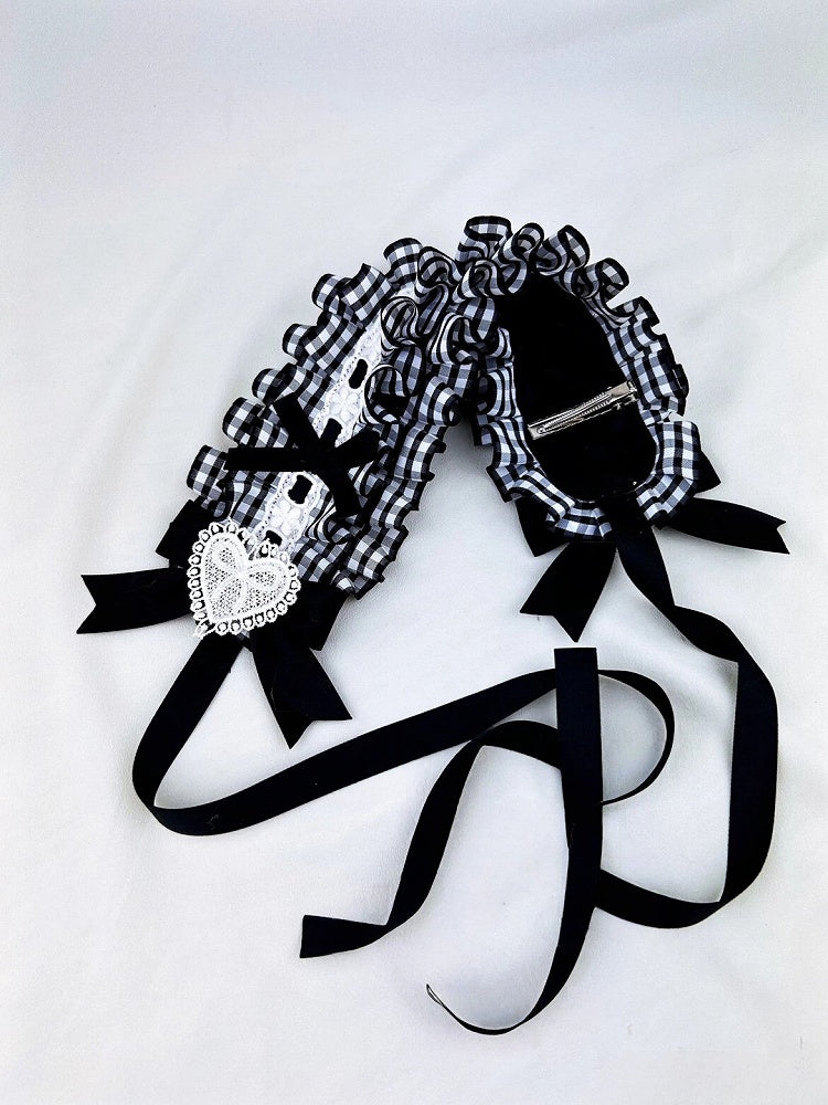 Hairband (4 Options) Gingham Ruffled Color