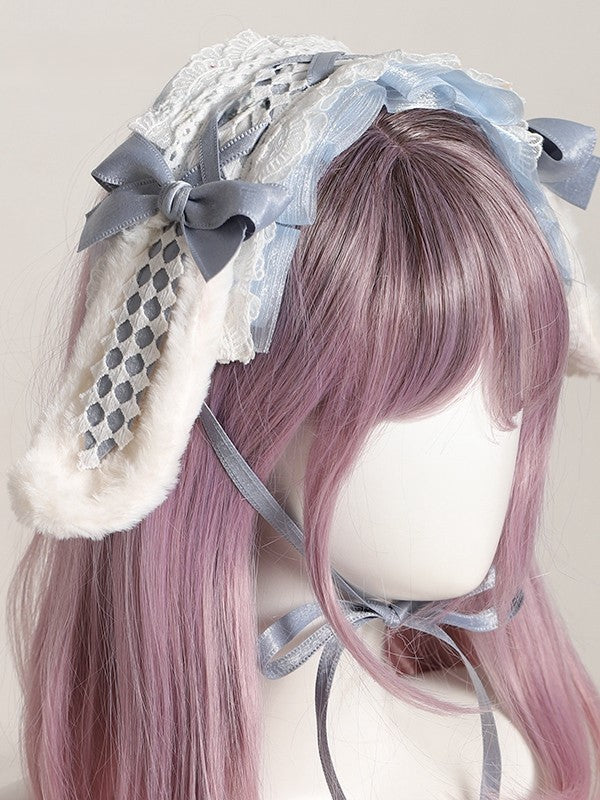 Farbe – Bunny Options Alice Ribbon Haarband in Ohrspitze Lolita Wonderland 7