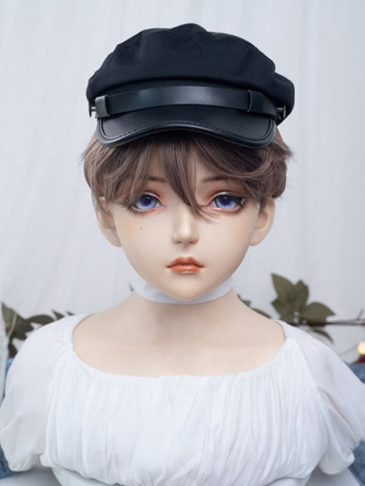 ブラウン王子ショートウィッグ