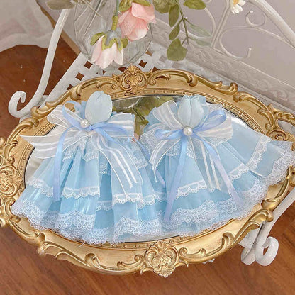 カフス / ピンク ブルー グリーン リスト チューリップ