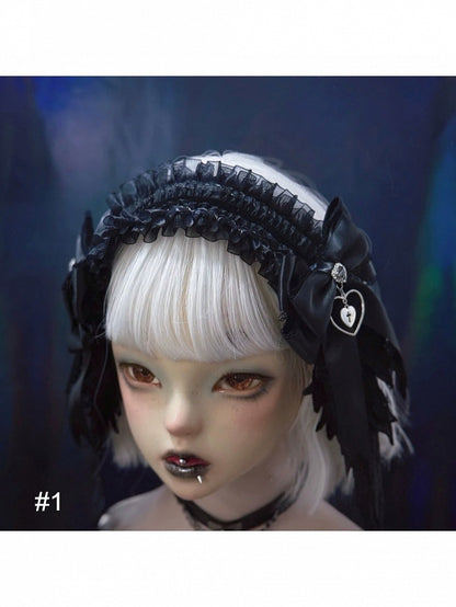Dark Handmade Gothic Style Hairband - Strange Sugar