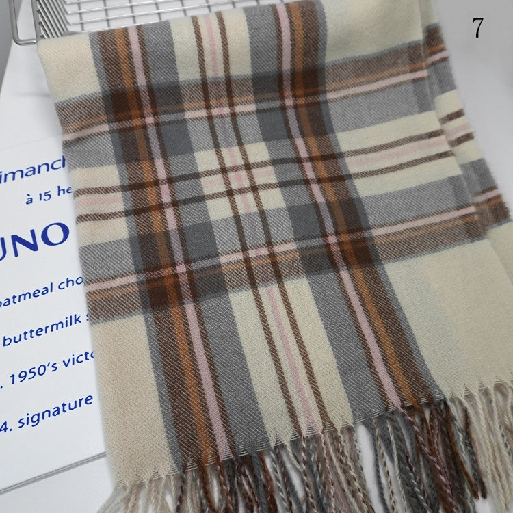 Plaid Scarf Pattern Options 17