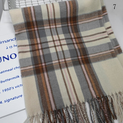 Plaid Scarf Pattern Options 17