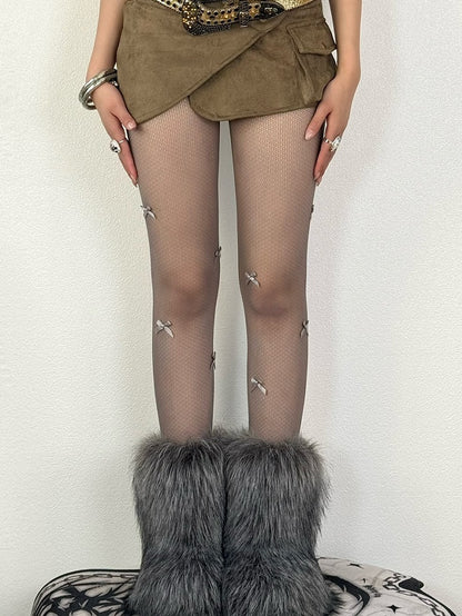 Options Fashion Color Tights 5 Bowknot Gyaru Details