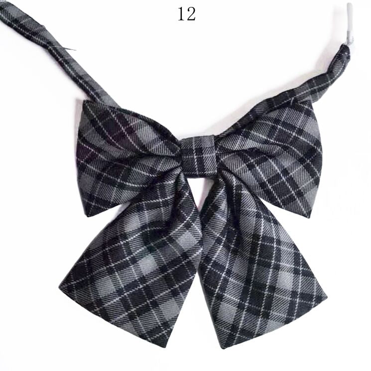 JK Bow Tie Plaid 30 Uniform Options Pattern