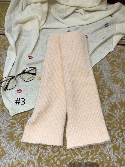 ニットレッグウォーマー