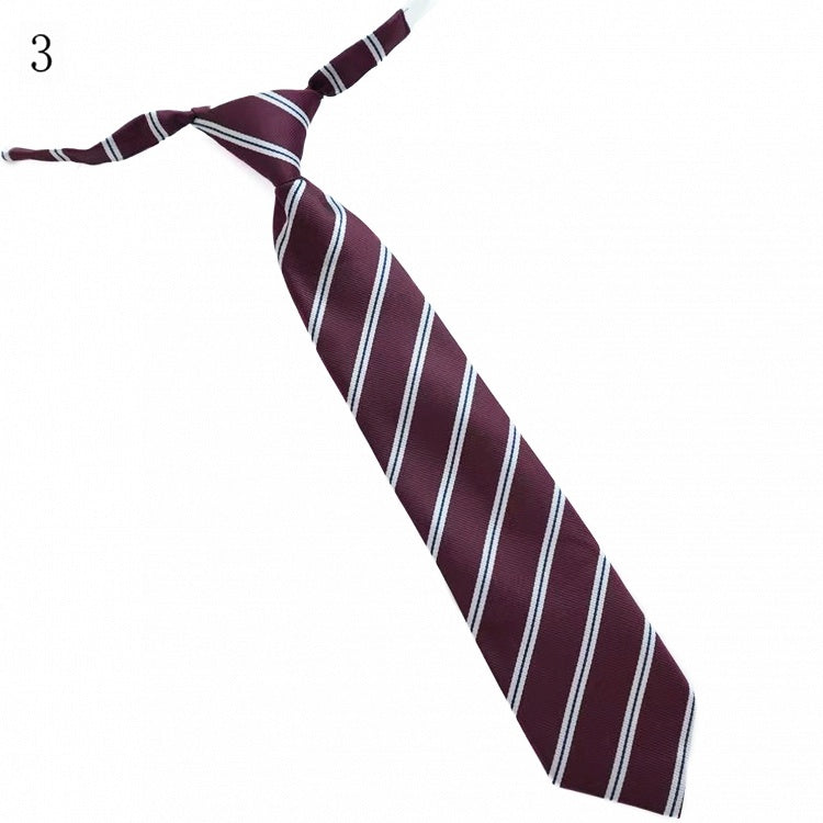 Neck 17 Options Tie Pattern Uniform JK Striped