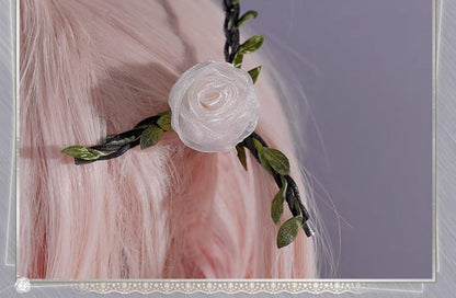 Rozen Maiden Kirakishou Weißes Kleid Lolita-Stil Cosplay Kostüm