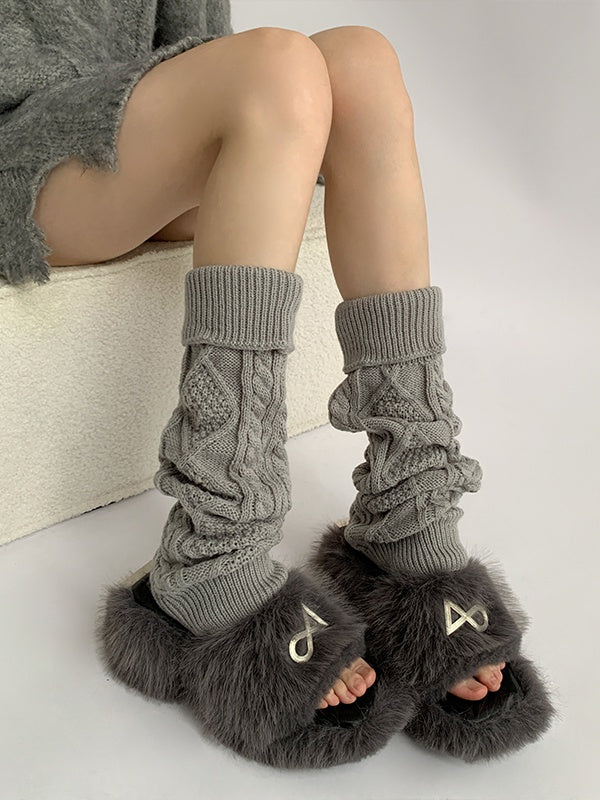 Warmers Leg Colors 4 Maillard Knitted