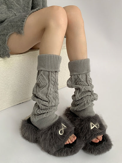 Warmers Leg Colors 4 Maillard Knitted