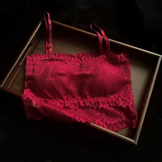 Rot/Schwarzes Cami Top