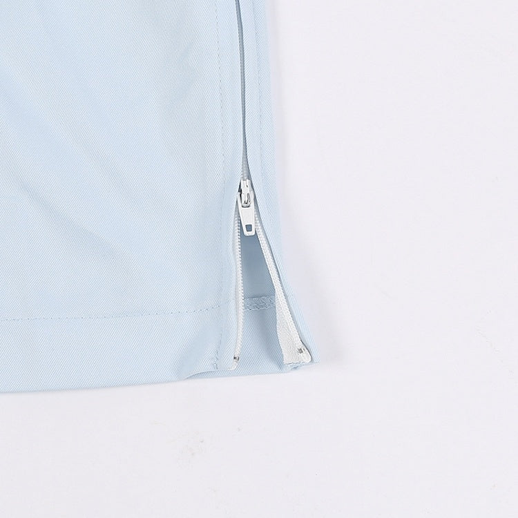 Little Seal Light Blue Sailor Collar JK Uniform Top with Free Bow Tie