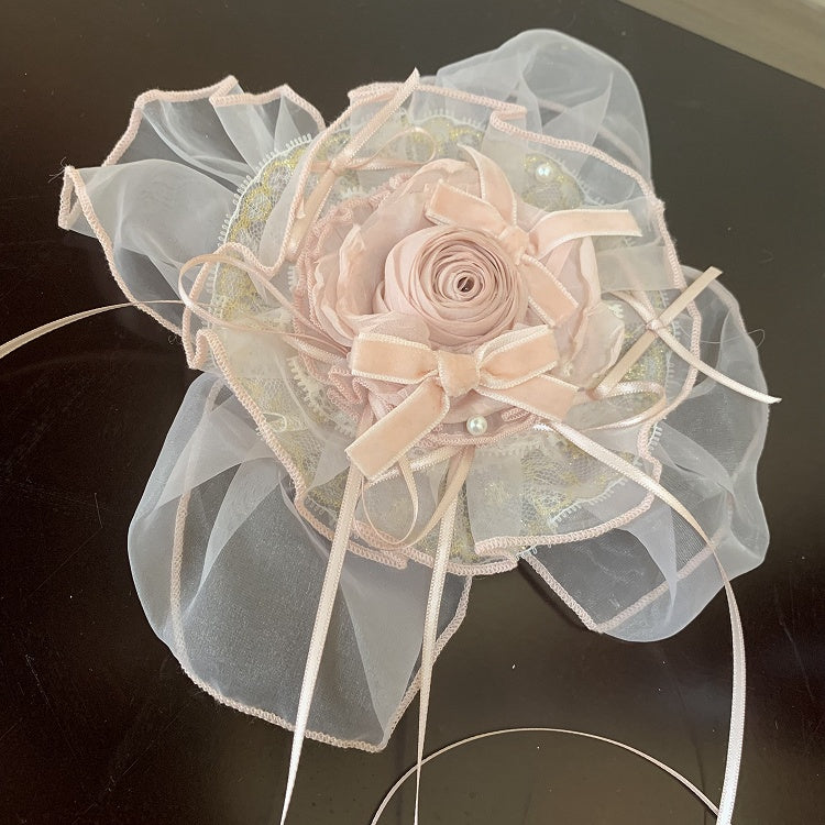 Hairclip Pink Floral