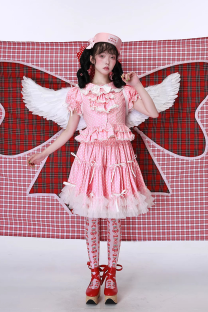 レトロドットトップヴィンテージ