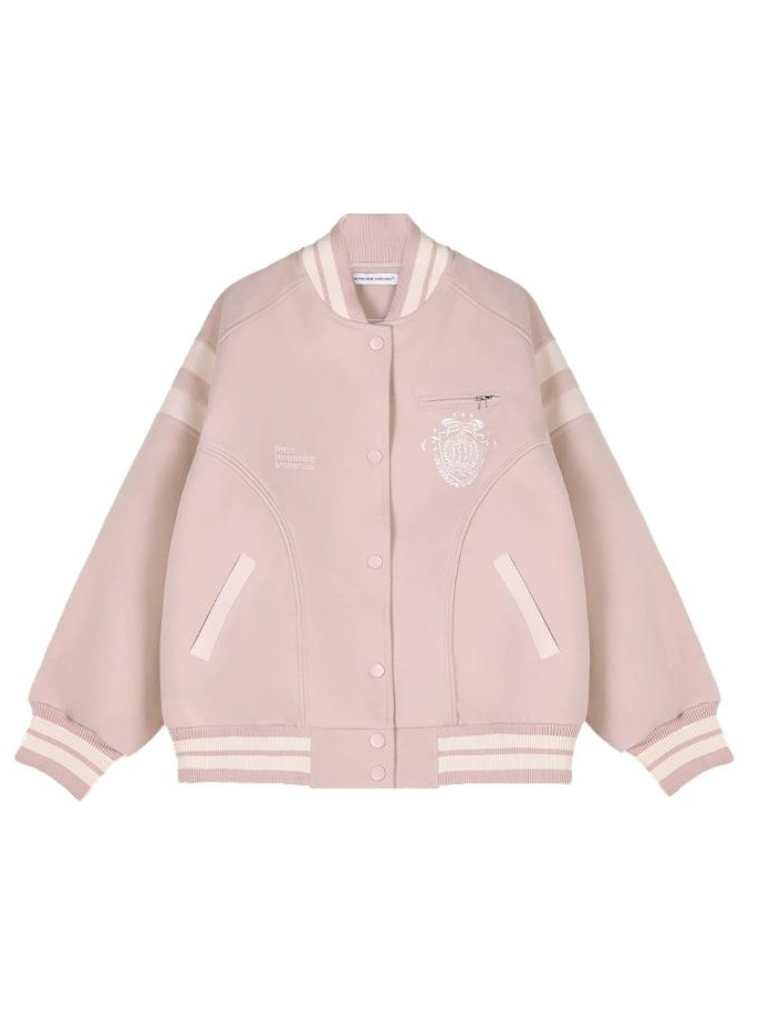 Sporty Pink Jacket Sweet