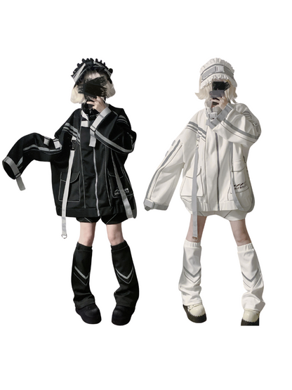 Cyberpunk Elektronik Jacke Angel Original Charge Sportswear Neighborhood