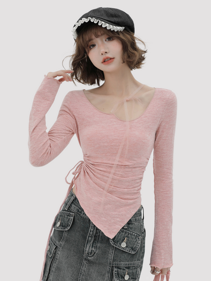 Ribbon Top Slim Lace Pure Strap Dzire