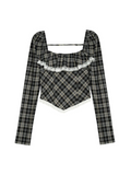 Lace Collar Tops Square