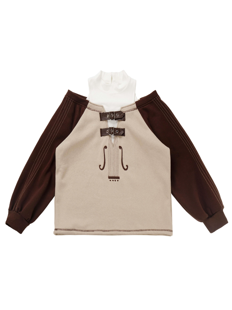 Violin Concerto Sweaty Foody Jacket + Off Ward Trainer + Check Pants