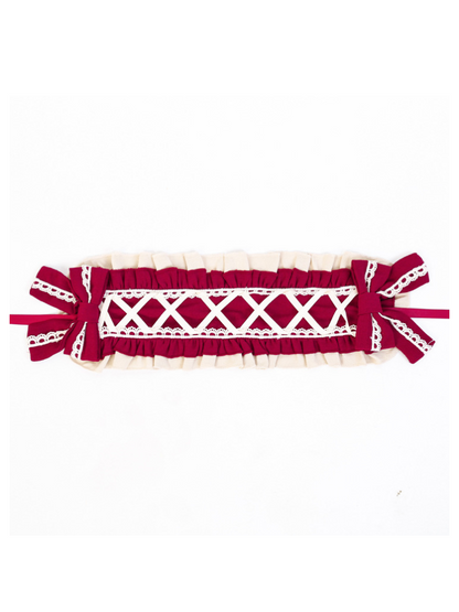 Kleid Lolita Schnürung Schnürung + Haarband Prinzessin